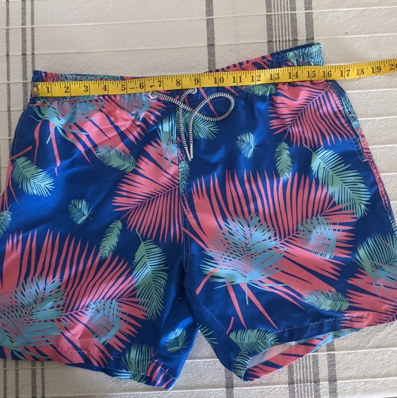 Boardies Tropicana Blue Mens Swim Shorts - Picture 9 of 11